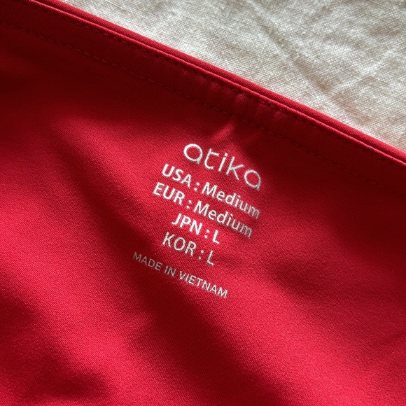 Cherry Red Active Leggings - BUNDLE AND MAKE OFFER - Picture 3 of 3